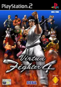 Plakat gry Virtua Fighter 4