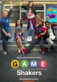 Plakat serialu Game Shakers. Jak wydać grę?