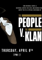 plakat filmu The People v. The Klan