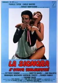 Plakat filmu La Signora è stata violentata