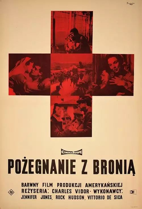 plakat filmu Pożegnanie z bronią