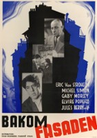 plakat filmu Derrière la façade