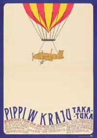 Plakat filmu Pippi w kraju Taka-Tuka