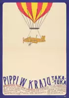 plakat filmu Pippi w kraju Taka-Tuka