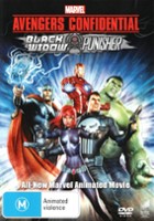 plakat filmu Avengers Confidential: Czarna Wdowa i Punisher