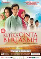 plakat filmu Ketika cinta bertasbih