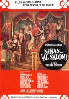 plakat filmu Niñas... al salón