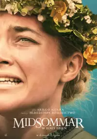 Plakat filmu Midsommar. W biały dzień