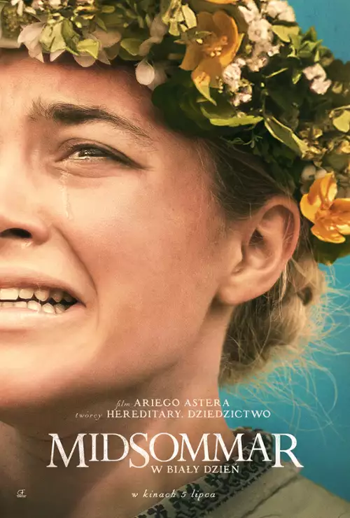 plakat filmu Midsommar. W biały dzień