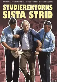 Plakat serialu Studierektorns sista strid