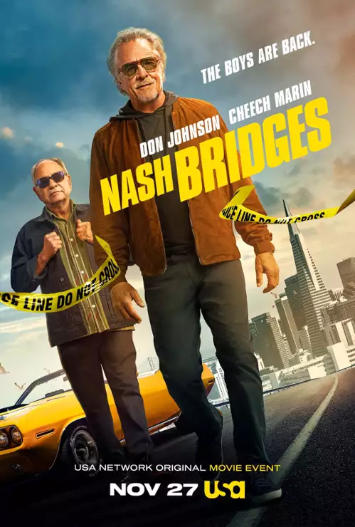 plakat filmu Nash Bridges
