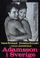 plakat filmu Adamsson i Sverige