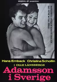 Plakat filmu Adamsson i Sverige