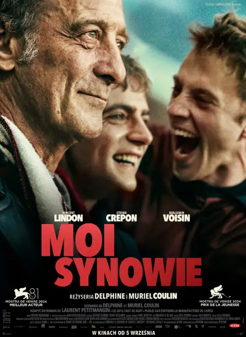 plakat filmu Moi synowie