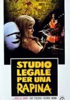 plakat filmu Studio legale per una rapina