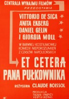 plakat filmu Et cetera pana pułkownika