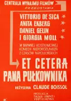 plakat filmu Et cetera pana pułkownika