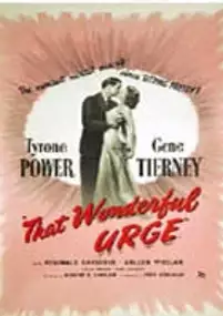 Plakat filmu That Wonderful Urge