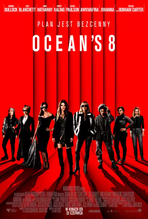 plakat filmu Ocean's 8