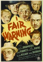 plakat filmu Fair Warning