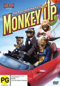 Plakat filmu Monty: Małpia gwiazda