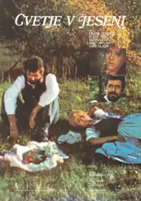 Plakat filmu Kwiaty jesienią