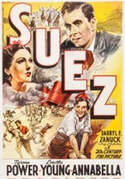 plakat filmu Suez