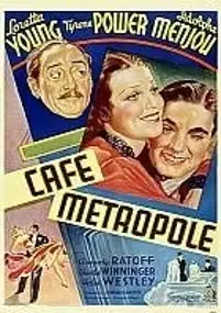 Plakat filmu Cafe Metropole