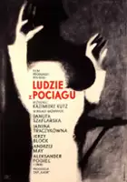 plakat filmu Ludzie z pociągu