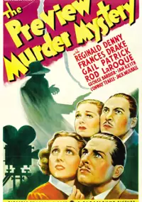 Plakat filmu The Preview Murder Mystery