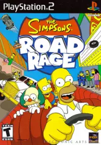 Plakat gry The Simpsons: Road Rage