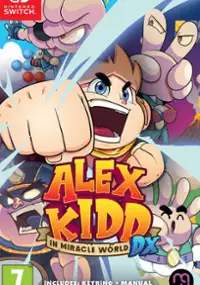Plakat gry Alex Kidd in Miracle World DX