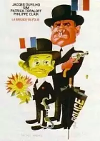 Plakat filmu La Brigade en folie