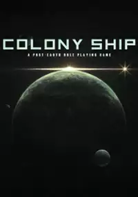 Plakat gry Colony Ship: A Post-Earth Role Playing Game
