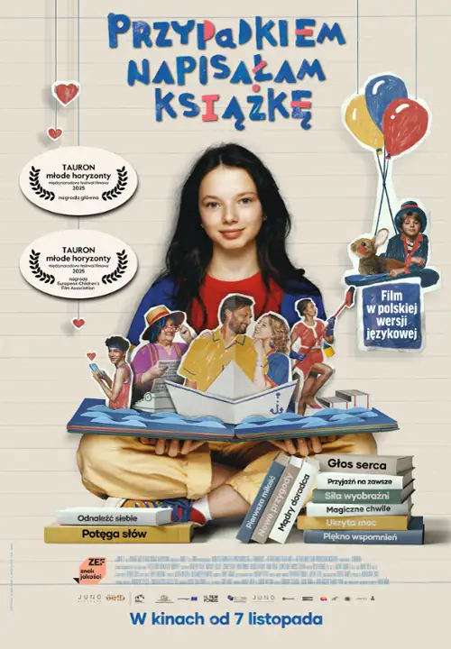 plakat filmu Przypadkiem napisałam książkę