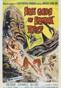 Plakat filmu She Gods of Shark Reef