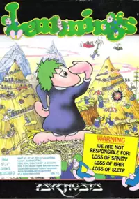 Plakat gry Lemmings