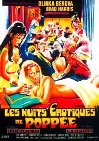 Plakat filmu Le Calde notti di Poppea