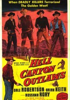 plakat filmu Hell Canyon Outlaws
