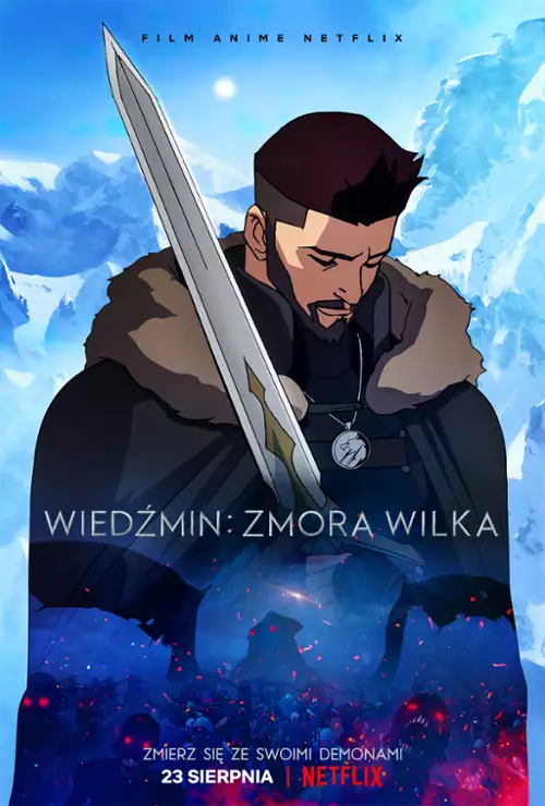 plakat filmu Wiedźmin: Zmora Wilka