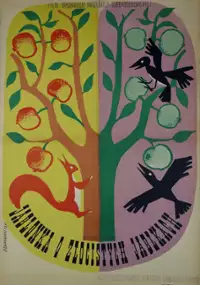 Plakat filmu Jabłonka o złocistych jabłkach