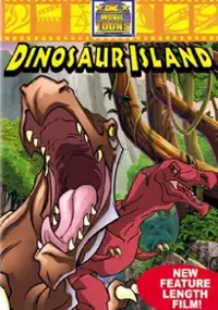 Plakat filmu Wyspa dinozaurów