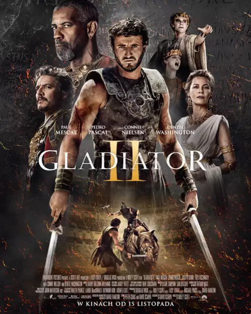 plakat filmu Gladiator II