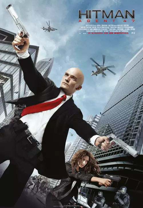 plakat filmu Hitman: Agent 47