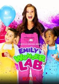 Plakat serialu Niesamowite laboratorium Emily