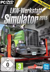 Plakat gry LKW-Werkstatt Simulator 2015