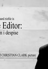 Plakat filmu The Editor: A Man I Despise
