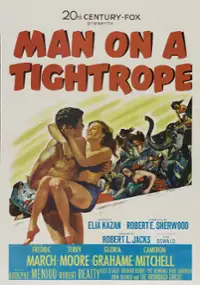 Plakat filmu Człowiek na linie