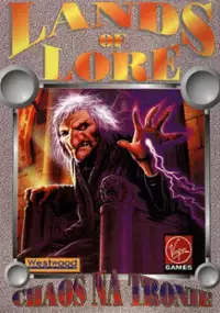Plakat gry Lands of Lore: Chaos na tronie