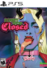 Plakat gry Sorry We're Closed